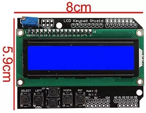 LCD1602 karakter LCD mavi ekran modülü ekran modülü I/O genişletme kartı lcd 1602 tuş takımı