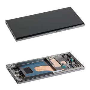 ขายตรงสําหรับSamsung Galaxy S23 S23 + S23 Ultra SM-S918B Originalหน้าจอLCD Digitizerชุดเต็มรูปแบบกรอบ