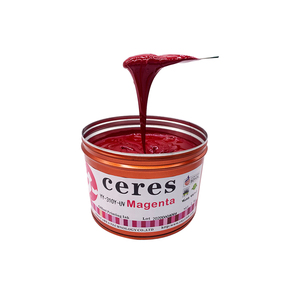 高品质YY-316 Ceres胶印UV油墨塑料 (PP，PVC，PET)，彩色品红，1千克/罐 - Product Image 2