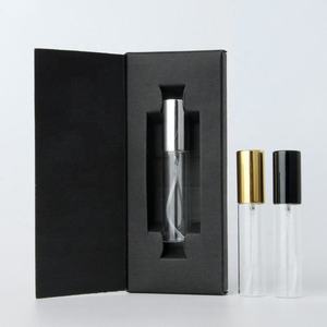 定制标志彩色纸包装 10毫升空香水瓶与盒子 - Product Image 1