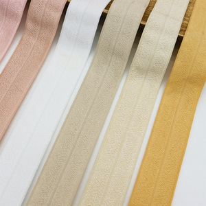 廉价纯色折叠弹性弹力丝绸弹性丝带礼品包装 - Product Image 3