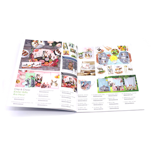 Factory Customized <strong>A5</strong> Magazine Booklet Instruction Manual Saddle <strong>Catalog</strong> Poster Brochure Printing - Product Image 5