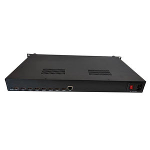 8 canali Tv digitale Hd a Ip supporto Rtmp Rtsp Http Ts Http Flv Hls Udp Multicast Rtp Multicast H265 Audio Video Iptv Encoder - Product Image 3
