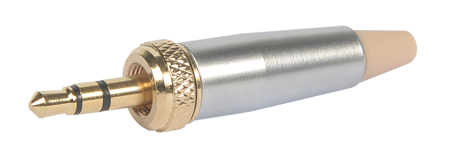 Conector hembra de 3,5 mm (beige)