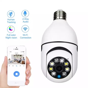Главная Смарт Беспроводная Ip Hd 360 градусов видеонаблюдения Ptz электрическая лампочка с поддержкой Wi-Fi Cctv сетевая камера - Product Image 2