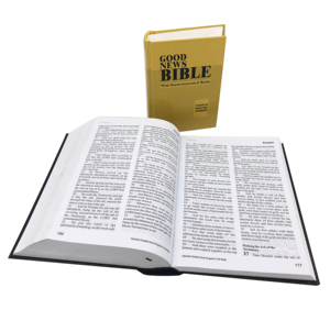Factory New Design Custom 4 Color and 2 Color Printing Logo Black PU Leather Holy <strong>Bible</strong> - Product Image 6