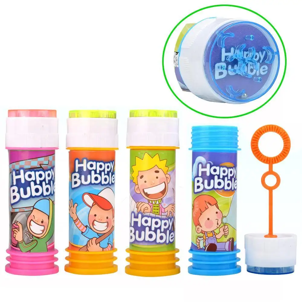 Niño Mini Bubble Stick Varita Jabón Botellas de burbujas Niños Soplando Bubble Stick Niño Niña Regalo Juguetes con laberinto mágico