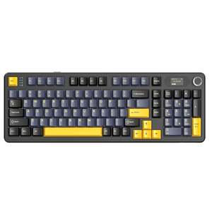 Attack Shark X98Pro tri-modo RGB Teclado inalámbrico lado grabado con pantalla Bluetooth Teclado mecánico para juegos personalizado