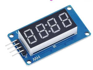 Modulo Display 7 segmento 4 bit orologio 0.36 pollici anodo rosso tubo digitale quattro TM1637 LED - Product Image 3