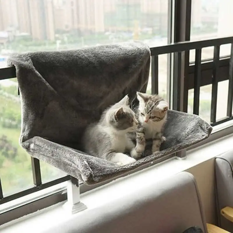 Легко устанавливаемая Съемная кошачья кровать, гамак для кошек