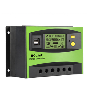 Regolatore di carica solare con doppia interfaccia USB PWM-40A Display LCD 12V24V regolatori di carica solari PV - Product Image 3