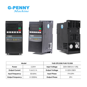 G-penny 2.2kw er20 220V nước làm mát động cơ trục chính <span class=keywords><strong>v</strong></span>ới yl42 biến tần, máy bơm nước, khung, Collet, động cơ trục chính <span class=keywords><strong>Kit</strong></span> - Product Image 3