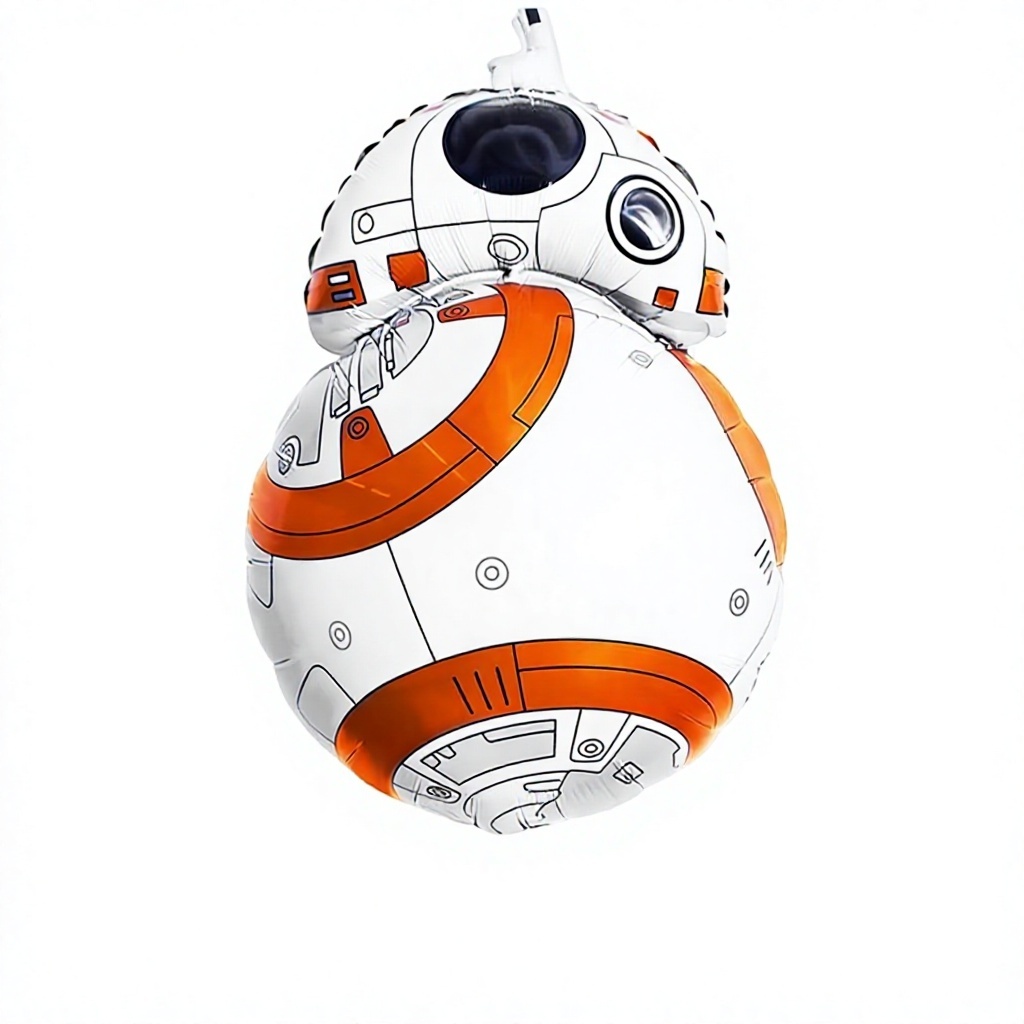 Robot orange n°1 - 80*47cm