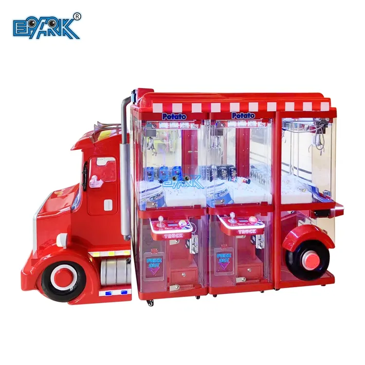 Wholesale Game City Entertainment Equipment Indoor Coin-Operated Arcade Big Truck Claw Crane Machine
