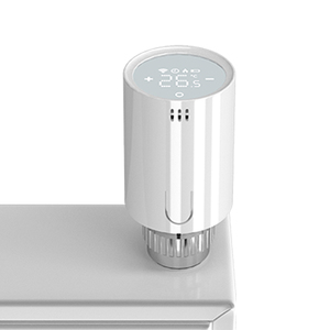 OEM e ODM Smart Zigbee TRV Design moderno parti di riscaldamento a pavimento per il sistema di riscaldamento dell'acqua del radiatore flessibile per uso appartamento - Product Image 6