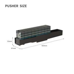 Cigarette <strong>Shelf</strong> Pusher Grocery Store <strong>Shelves</strong> Pusher <strong>System</strong> Cigarette Rack Stand <strong>Automatic</strong> Spring <strong>Loaded</strong> <strong>Shelf</strong> Pusher - Product Image 5