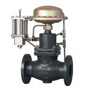 COVNA 2 路隔膜操作气动水流量蒸汽截止阀控制阀 4-20mA YTC智能定位器 - Product Image 4