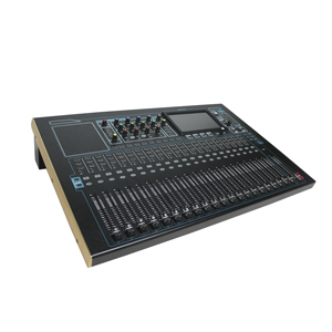 Consola de mezcla Digital de 24 canales con pantalla grande motorizada, interfaz USB profesional para DJ en vivo - Product Image 2
