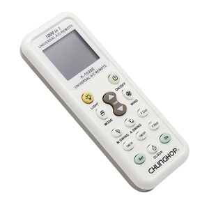 Evrensel K-1028E düşük güç tüketimi 1000 1 klima uzaktan LCD A/C uzaktan kumanda kontrolörü L Guqiao,Haier, vb - Product Image 3