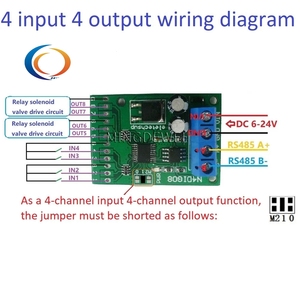 N4DIG08 3 In 1 8ch <strong>Input</strong>/Output <strong>Digital</strong> Switch Ttl Lvttl Cmos Rs485 Io Control <strong>Module</strong> <strong>Modbus</strong> Rtu Board For Plc Relay