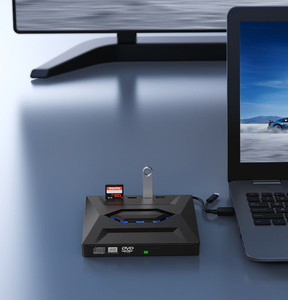 USB3.0型外部光盘光盘RW光盘驱动器，带sd卡读卡器光盘刻录机笔记本电脑超级驱动器 - Product Image 4