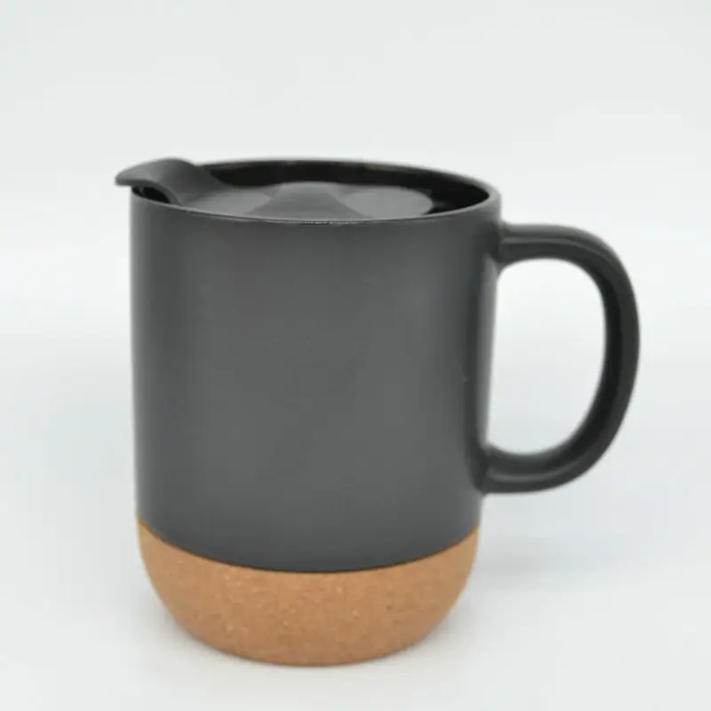 コーヒーマグ粘土セラミックカップ手作り再利用可能昇華カスタムホワイトブラック