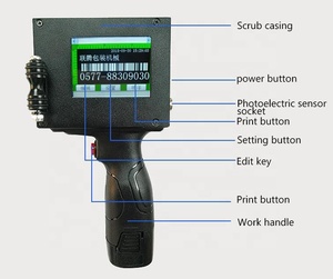 Stampante automatica per codificatore a getto d'inchiostro continuo con trasportatore - Product Image 4