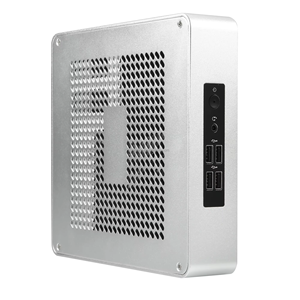 ミニITXデスクトップコンピュータIntel/AMD CPUアルミシャーシ (TA45) 12V DCミニITX PC - Product Image 1