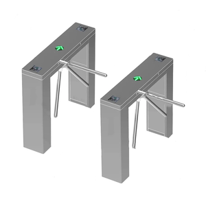 Cancello automatico intelligente della barriera del tornello del treppiede di sicurezza con il sistema di controllo di accesso di RFID per l'entrata della palestra della costruzione di uffici - Product Image 1