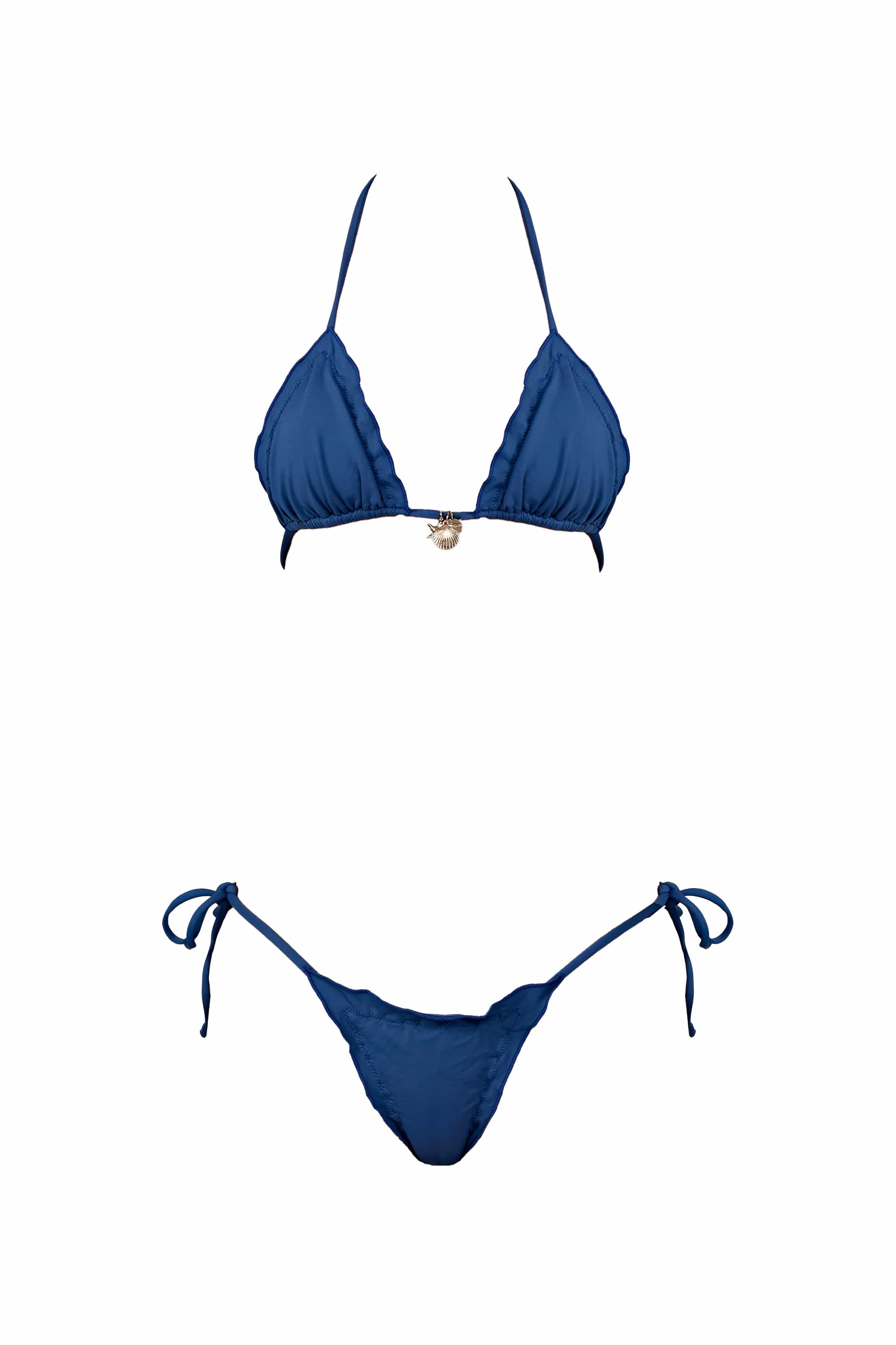 Halter Top Tie Up Cheeky Brazilian Bottom
