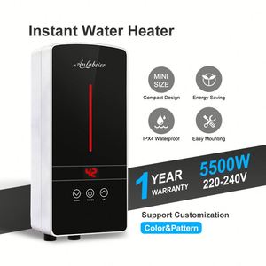 Dedicated Instant Water <strong>Heater</strong> 3.5-5KW Stainless Steel Heating Element Intelligent Touch Panel Dual Protection Safety System - Product Image 1