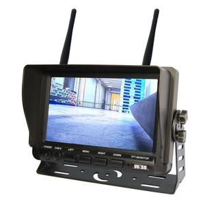 IP68 a prueba de agua 7 pulgadas IPS LCD panel industrial digital Monitor de coche RV Sistema de monitor de cámara de respaldo - Product Image 1