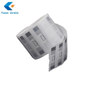 <strong>UHF</strong> RFID Self-Adhesive PVC <strong>Inlay</strong> Sticker Flexible Digital Tag for Business Card Asset Management Model ISO Frequency 860-960MHz - Product Image 3