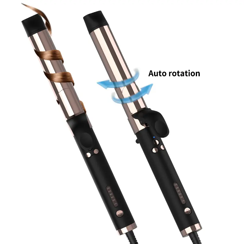 Ulelay automatischer tragbarer Haarlockenstift Wave-Stecker Mehrfacher Locken-Stecker rotierend 1 1/2 Zoll professionelle Werkzeuge automatische Haarlocken-Stift