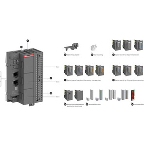 ABB AC500-eCo CPU Programmier bare Logik steuerung E/A-Modul Lager Lager Plc Programmier steuerung