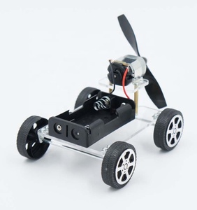 DIY Wind Car Making Set Preschool Gift for Kids Lightweight Science Experiment Mini Easy <strong>Install</strong> Educational <strong>Toy</strong> Self Assembly - Product Image 5