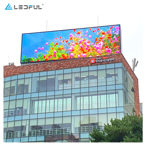 หน้าจอแสดงผล LED โฆษณาขนาดใหญ่แบบดิจิทัลกันน้ำปรับแต่งได้ P4 HD สีเต็มรูปแบบสำหรับกลางแจ้ง