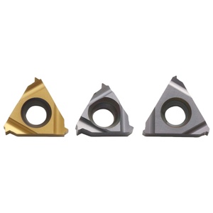 16ER AG60 inserto di filettatura in carburo ISO profilo parziale metrico 60 °/profilo parziale 55 ° RH fili metrici esterni o M12-M30 - Product Image 2