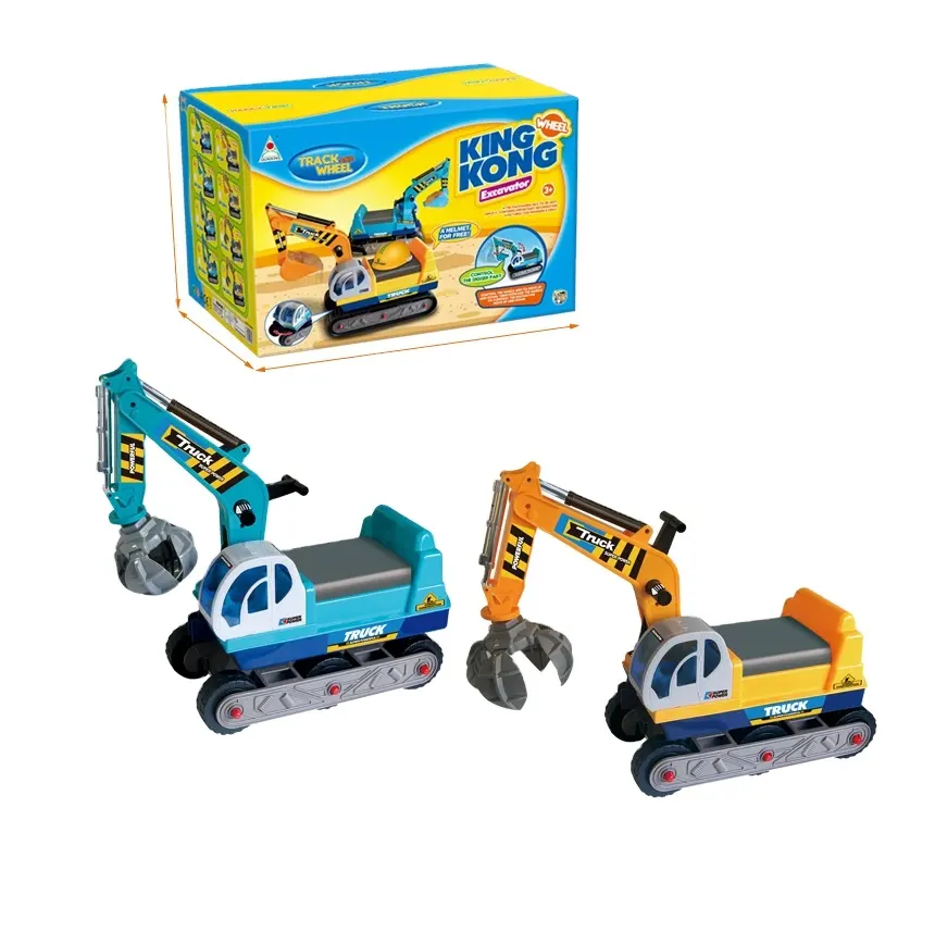 2023 prezzo di fabbrica Kids Ride On escavatore giocattoli Mini bambini bambini Ride On Cars Baby Gift neonati ragazzi escavatore per auto scorrevole