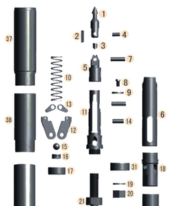 NQ/HQ/PQ线线芯钻具筒组件，带铸造加工 - Product Image 5