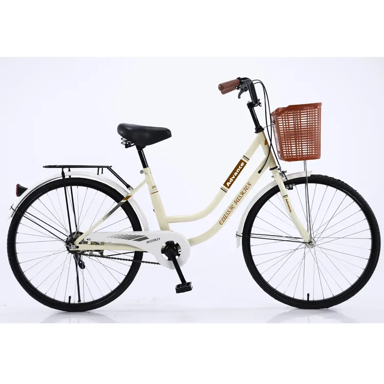 2022 bici da città da 26 pollici per bici da donna con cestino/para mujer ciclo da donna in vendita/bicicleta classico a buon mercato