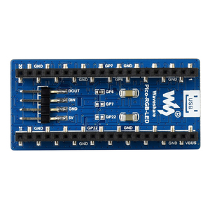 RGB-Vollfarb-LED-Matrix-Panel für Raspberry Pi Pico Programmier bare 16x10-Grid-RGB-LEDs Einstellbare Helligkeit von 256 für Pico - Product Image 5