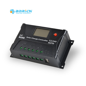 30a LCD-Display Solar laderegler 12/24V Batterie Lithium-Ionen-Pwm-Solar laderegler für netz unabhängiges Solars ystem - Product Image 1