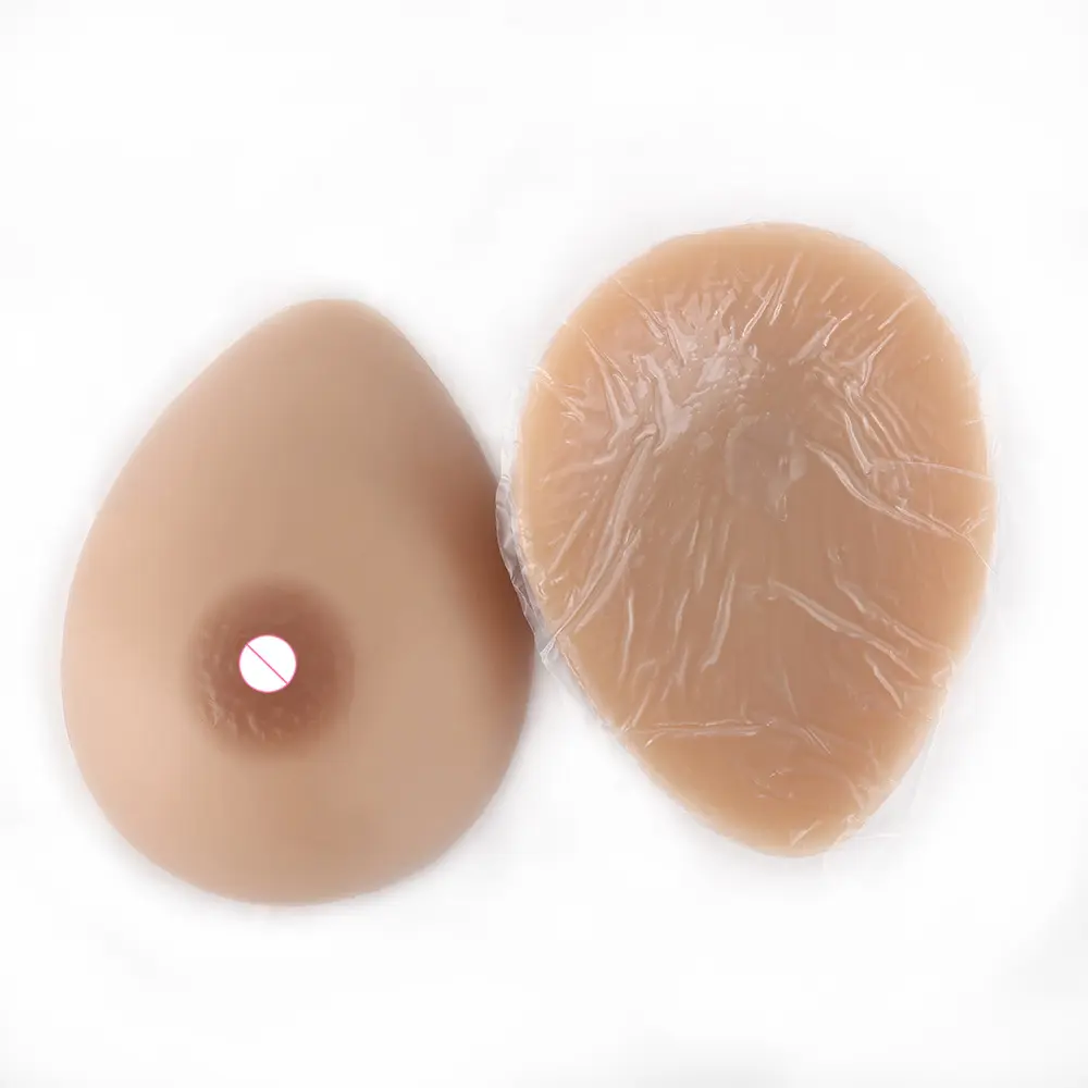 बूंद के आकार का सिलिकॉन पश्चात नकली स्तन नकली माँ प्रच्छन्न पश्चात नकली स्तन