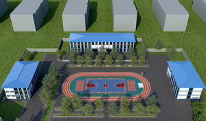 Edificio escolar prefabricado modular Casas de contenedores de aulas temporales para proyectos educativos - Product Image 5