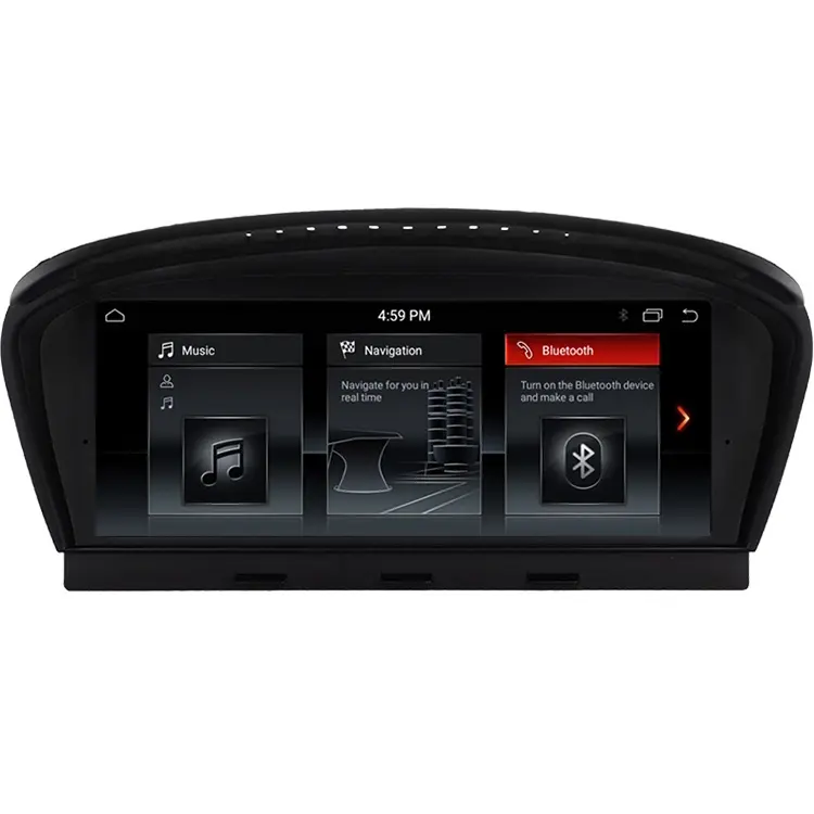 Klyde Android 9 Smart Auto Dvd Cd Speler Voor Bmw Originele Systeem Ccc E60 E61 E63 2006-2010 Auto navigatie