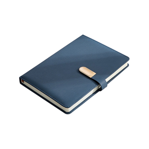 Cuaderno de planificador diario de cuero con rayas verticales A5B5 impreso con logotipo personalizado al mejor precio con encuadernación de costura Bloc de notas de lista de tareas