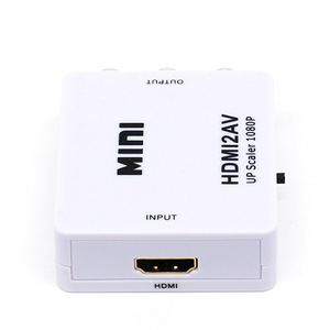 黑色高清到AV 3 RCA CVBS视频compos到音频转换器HDMI2AV - Product Image 3