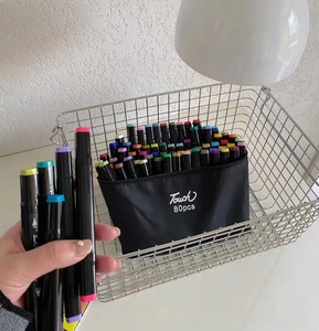 Okul malzemeleri sanat Marker kalem seti çift İpucu alkol bazlı Graffiti dokunmatik İşaretleyiciler çizim için 262 renkler kroki İşaretleyiciler, boyama - Product Image 4