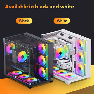 Snowman Cổ Chất Lượng Cao Tùy Chỉnh ATX PC Trường Hợp Xu Hướng Mới Chơi Game Tempered Glass Vỏ Bán Buôn Tủ Máy Tính - Product Image 4